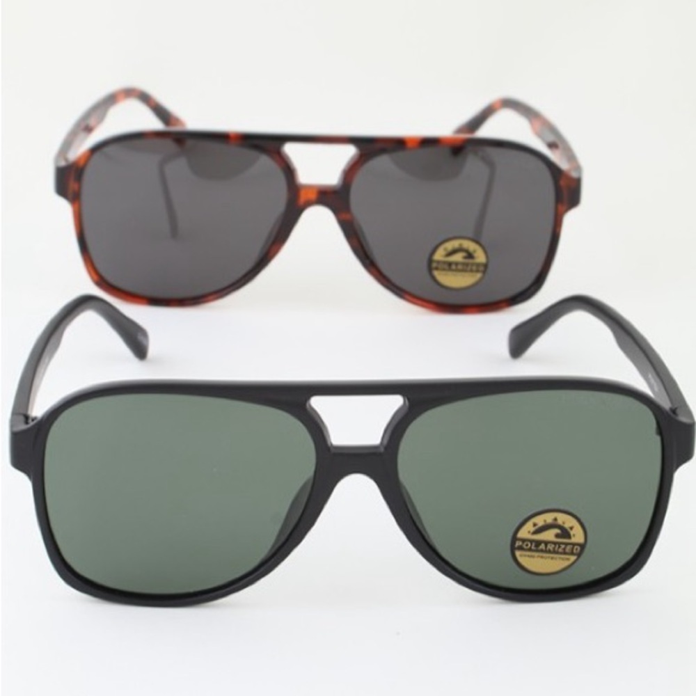 Tortoise Shell Aviator Sunglasses - Picture 6 of 8